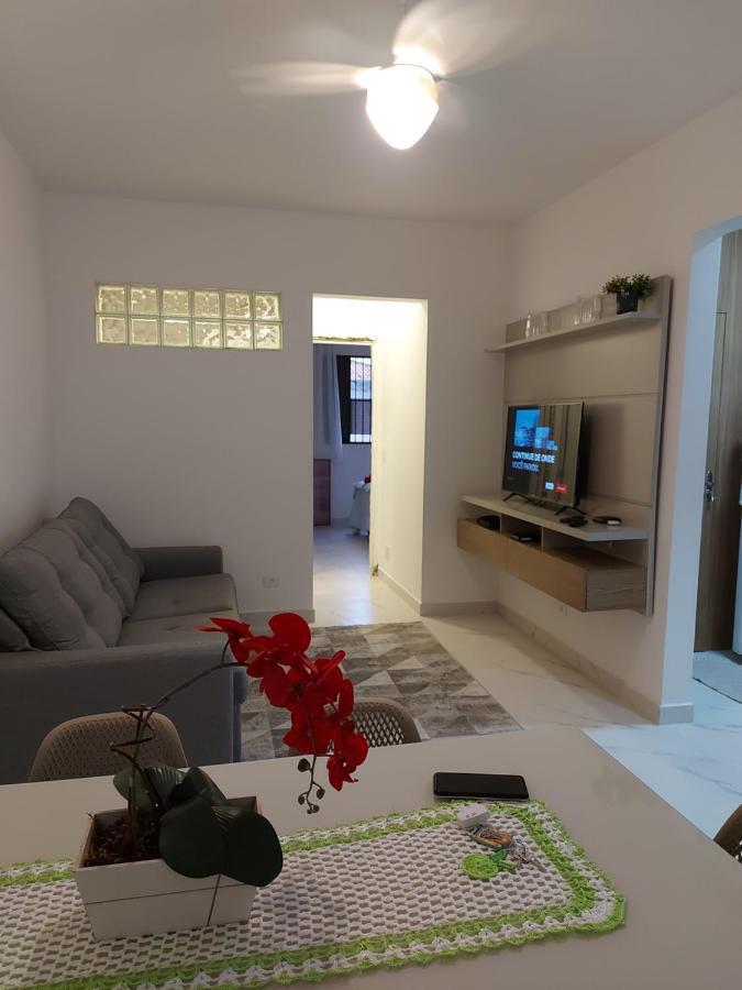 Apto Aconchegante Pe Na Areia Guarujá Buitenkant foto