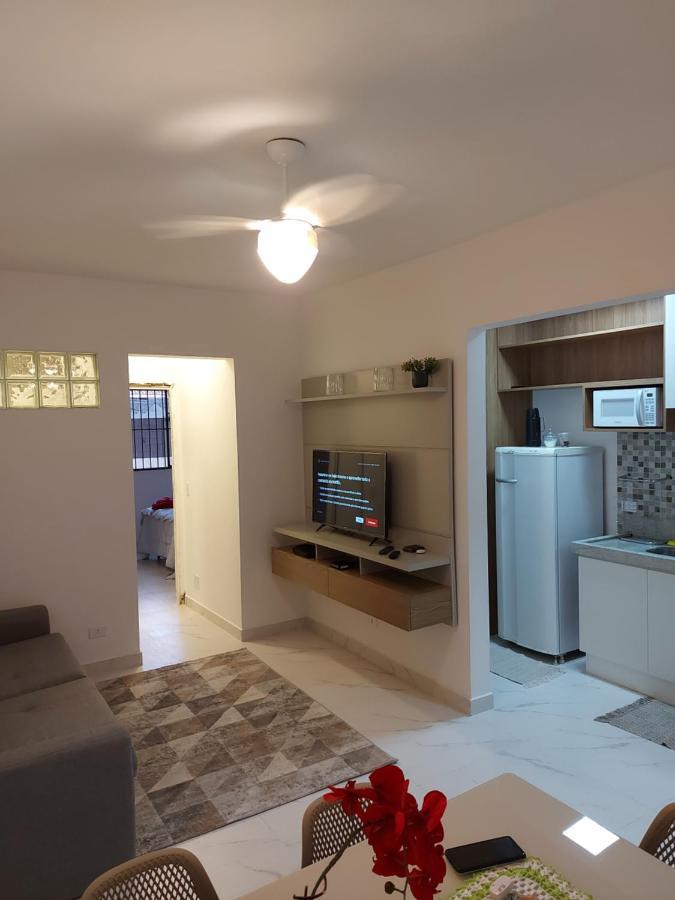 Apto Aconchegante Pe Na Areia Guarujá Buitenkant foto